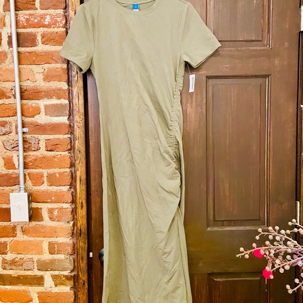 Old Navy Sage Green Maxi Dress